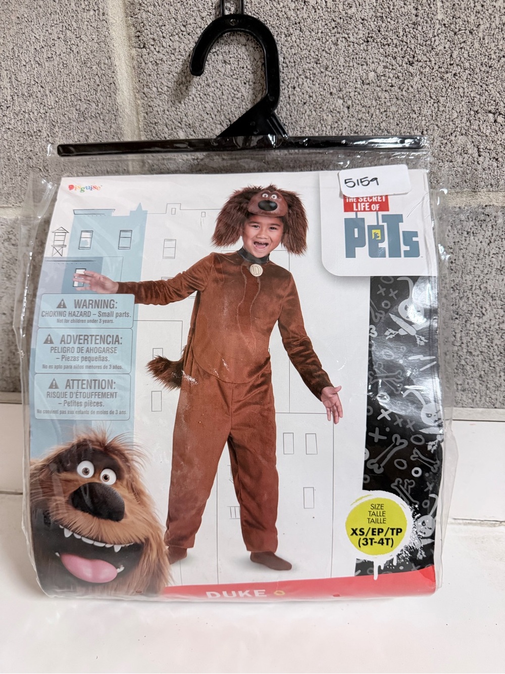 The Secret Life of Pets Duke Brown Kids Dog Costume
